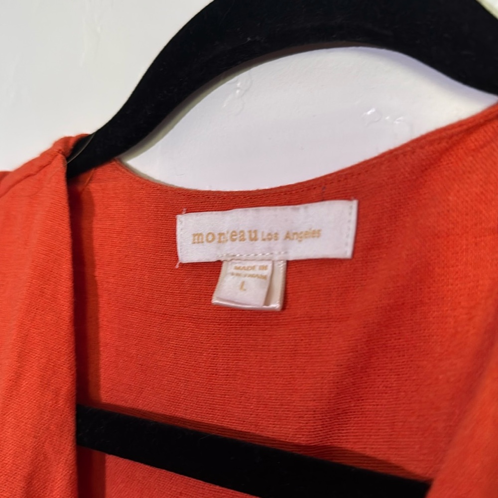 Monteau Vibrant Orange Maxi Dress - Picture 2 of 5